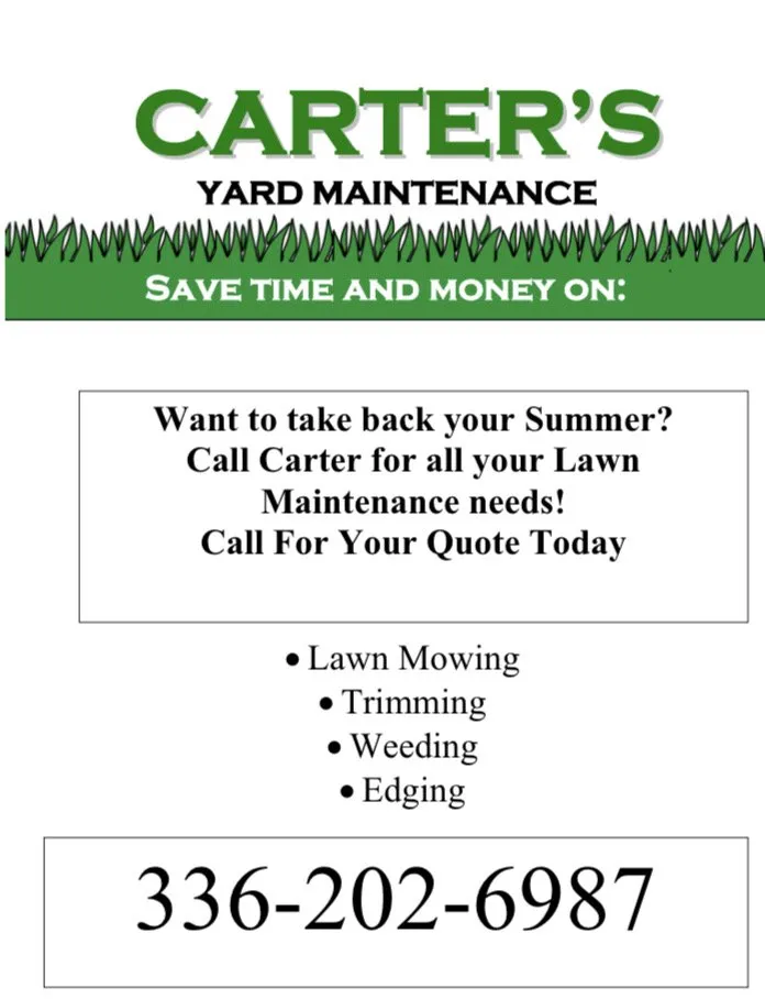 Affordable garden landscaping in McLeansville, NC by Carter's Yard Maintenance