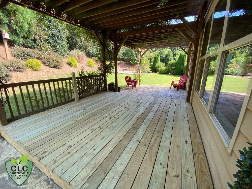 Custom landscape installation for homes across Cartersville, GA - Cartersville Landscape Company