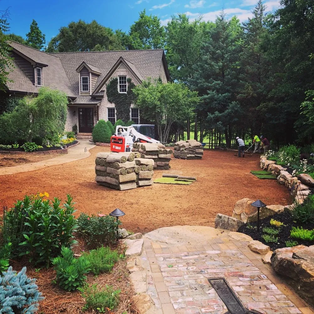 Trusted landscape installation with custom design in Cartersville, GA by Cartersville Landscape Company