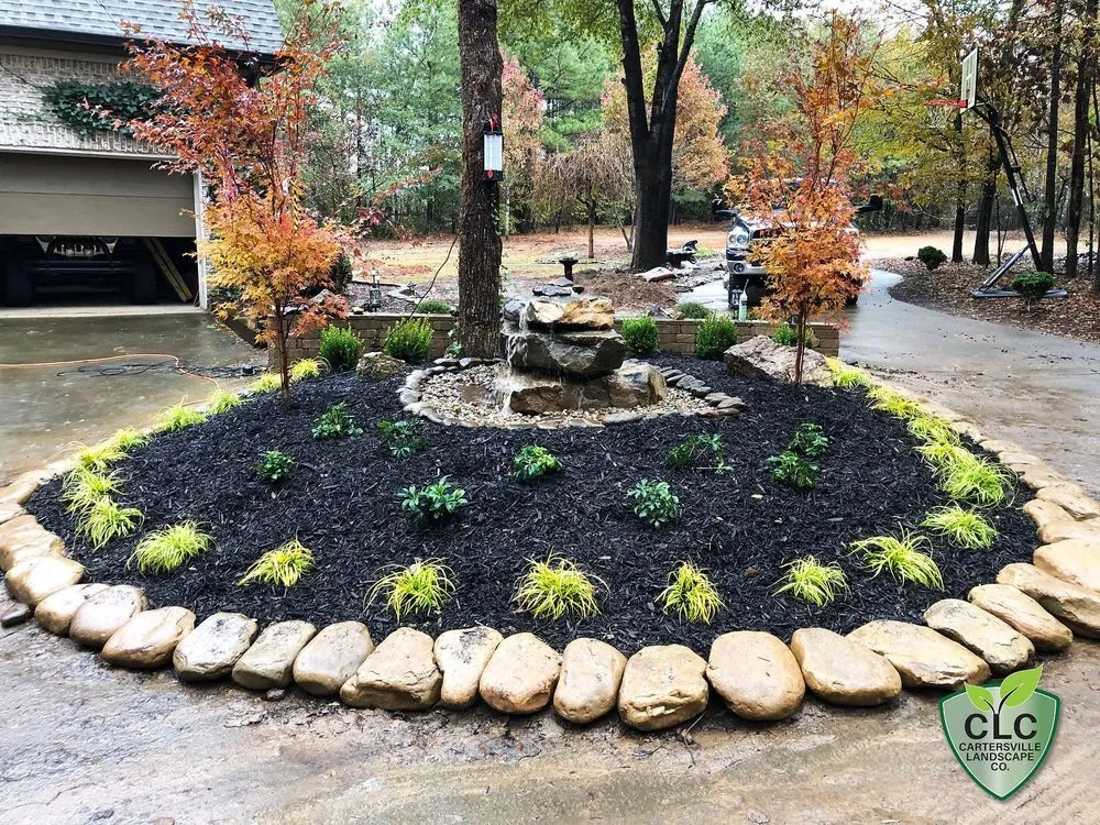 Custom landscape installation for homes across Cartersville, GA - Cartersville Landscape Company
