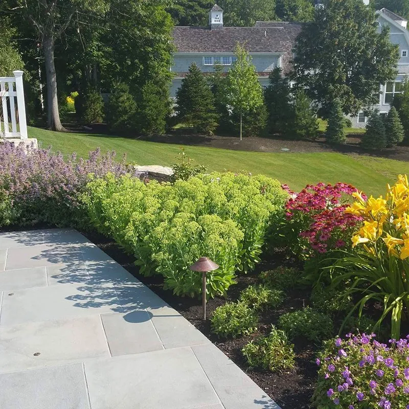 Affordable garden landscaping near you in Braintree, MA by Caruso Landscape Design