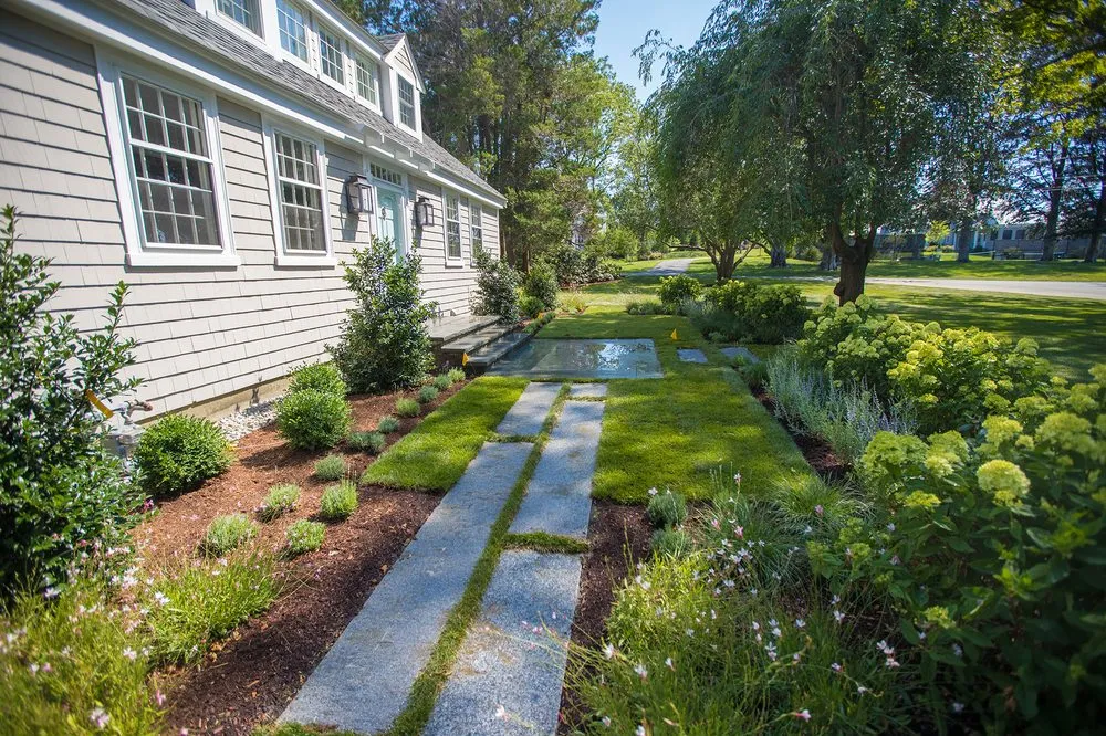 Expert residential landscaping for residential properties in Braintree, MA by Caruso Landscape Design