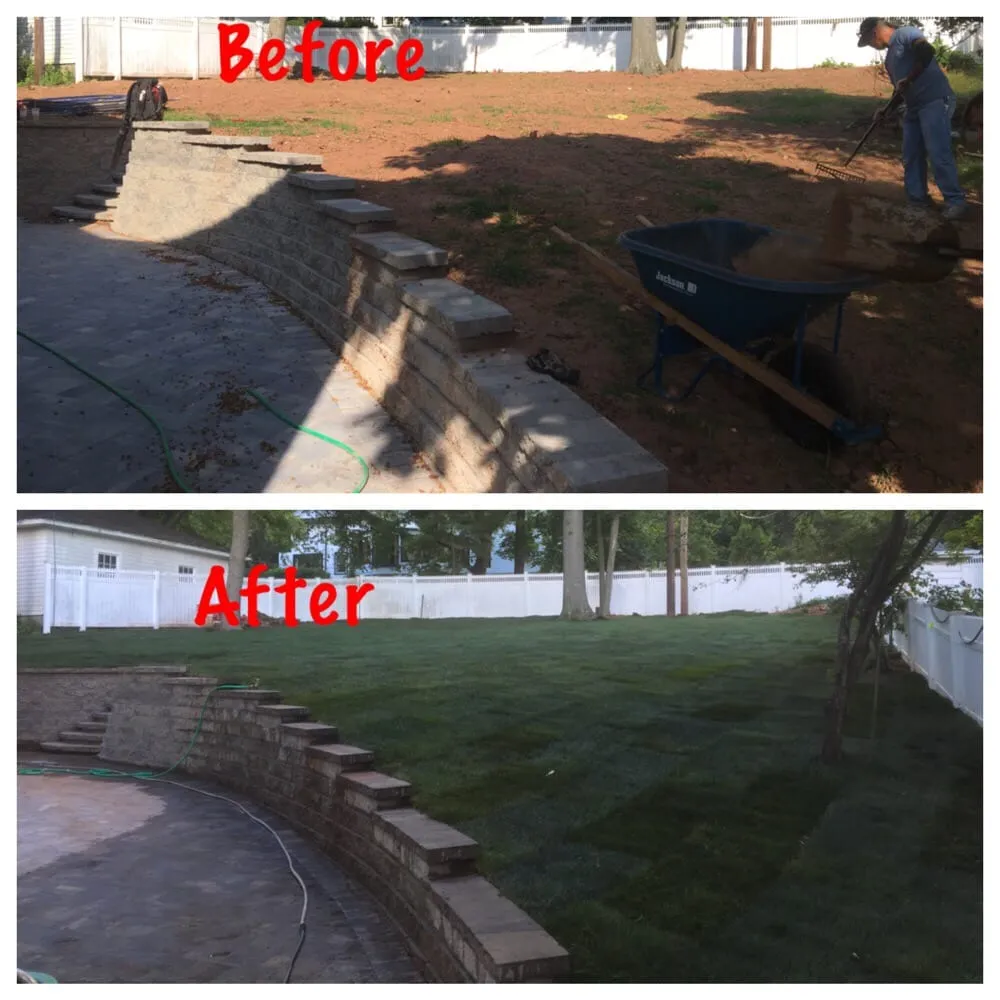 Custom garden landscaping experts serving Bloomfield, NJ - Caruso Property Services