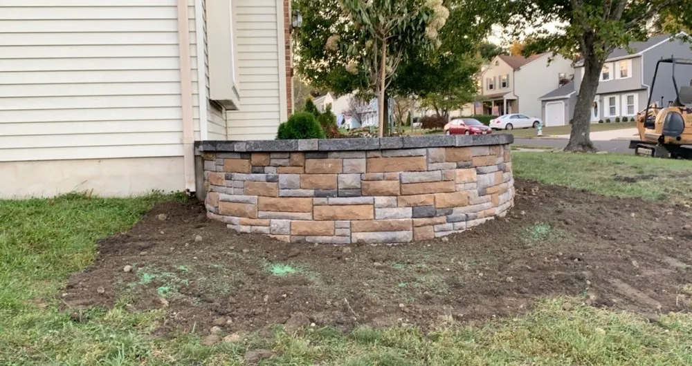 Local landscape installation in Swedesboro, NJ by Caruso's Landscape
