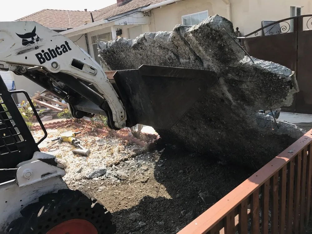 Custom yard cleanup service in San Bruno, CA by Carvalho Hauling Landscaping