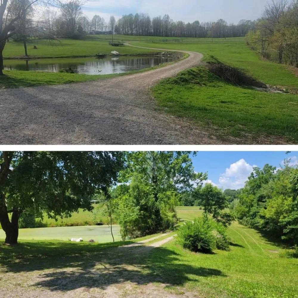 Custom landscape installation for outdoor upgrades across Ladoga, IN - Cary's Lawncare Services