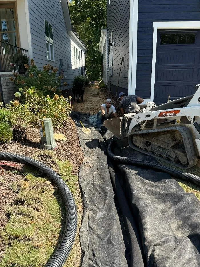 Custom landscaping services with custom design in Pittsboro, NC by Casa Verde