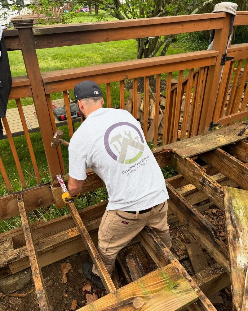 Affordable garden landscaping for year-round maintenance in Carmel Hamlet, NY by Casamend Handymen