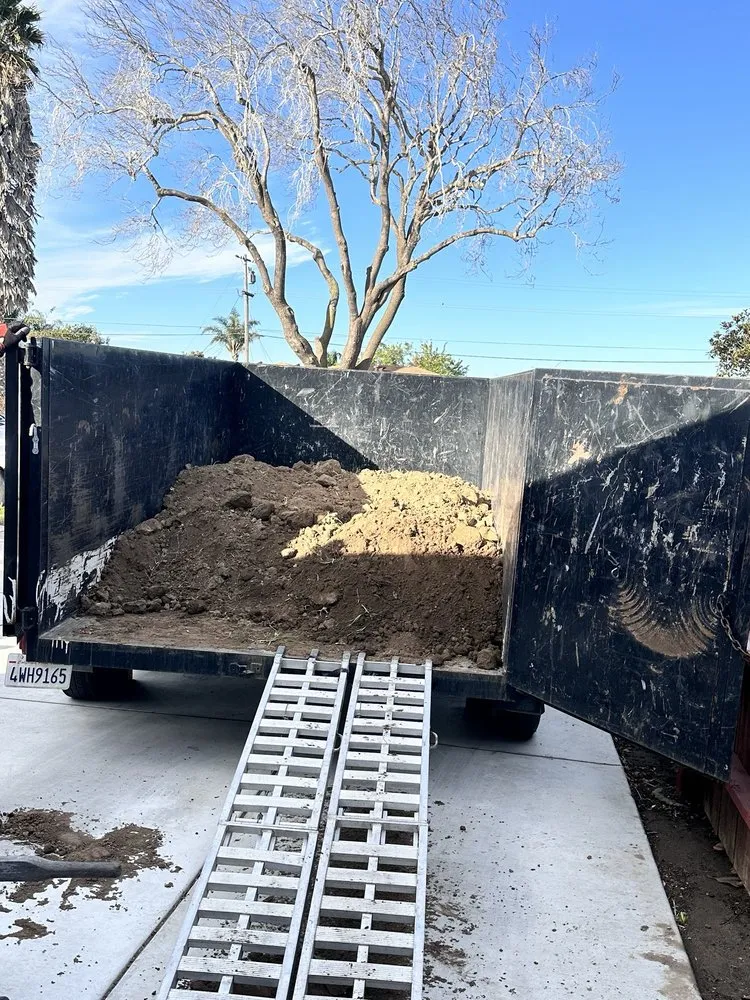 Affordable outdoor landscaping in Santa Maria, CA by Casarez and Sons Junk Removal