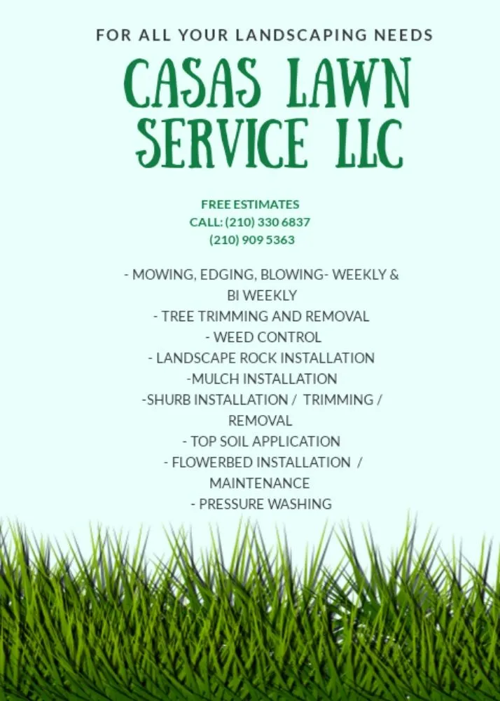 Professional outdoor landscaping in San Antonio, TX - Casas Lawn Service
