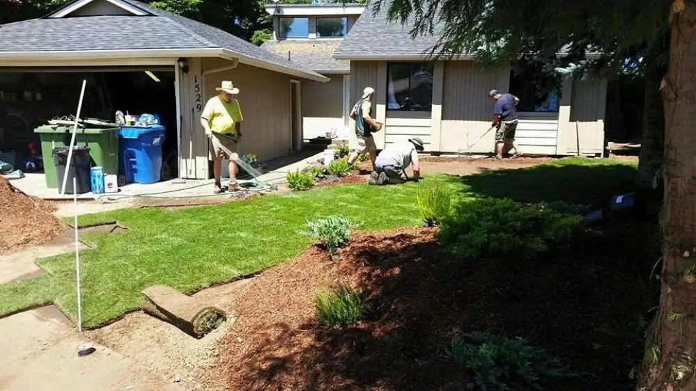 Trusted yard cleanup service with custom design across Stayton, OR - Cascade Roof and Surface Cleaning