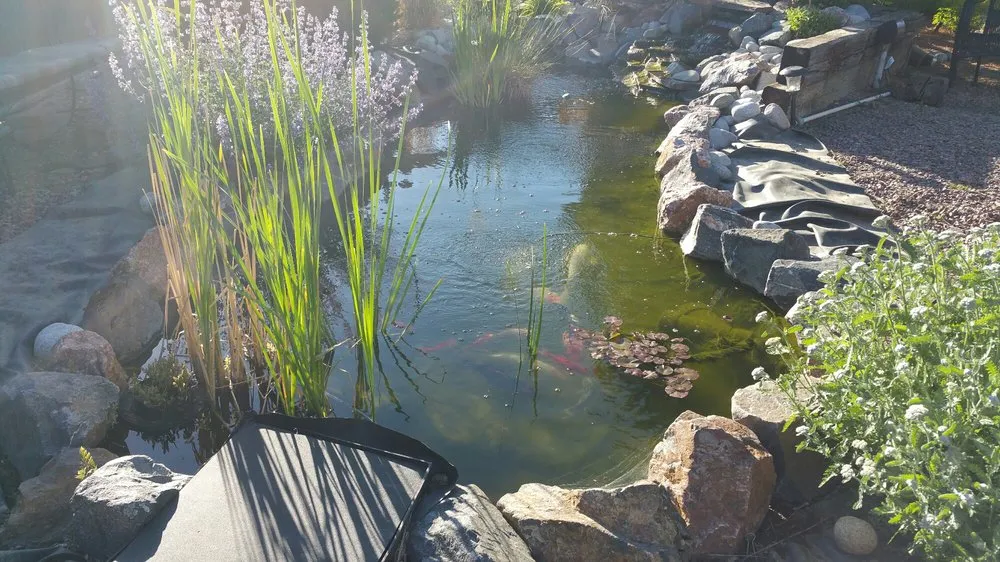 Custom garden landscaping in Aurora, CO - Cascade Water Features