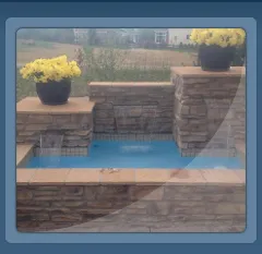 Custom garden landscaping in Aurora, CO by Cascade Water Features