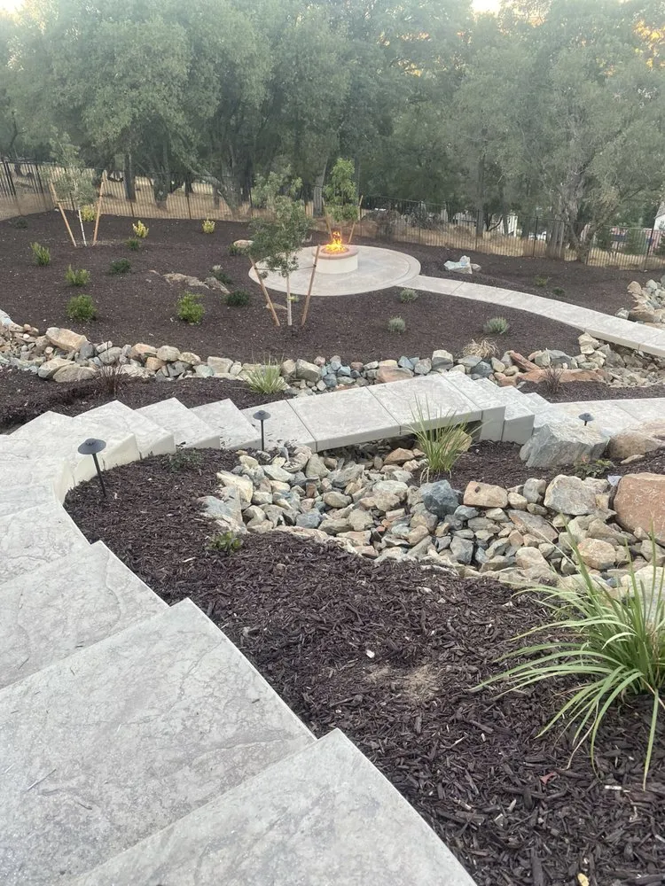 Top-rated landscape installation for homes in El Dorado Hills, CA by Cascadian Landscape