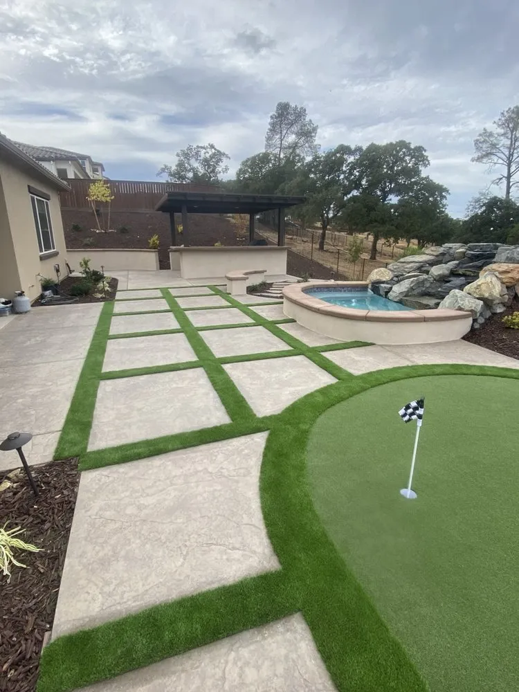 Professional outdoor landscaping in El Dorado Hills, CA - Cascadian Landscape