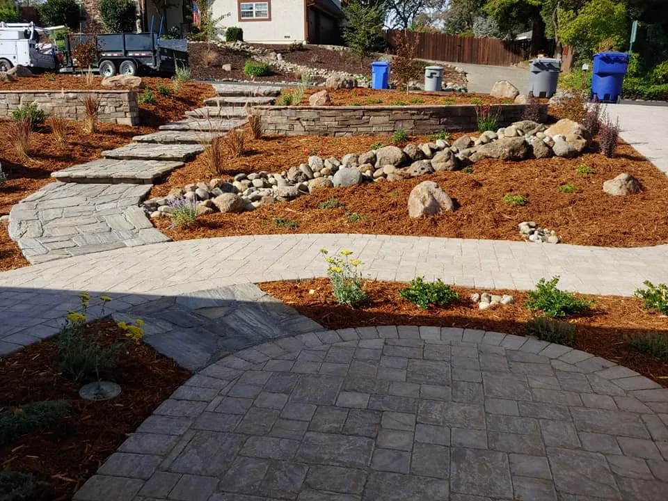 Trusted landscape installation in Roseville, CA - Cascading Falls