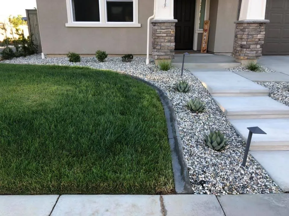 Affordable landscape installation in Roseville, CA - Cascading Falls
