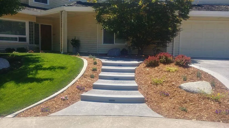 Custom yard cleanup service experts serving Roseville, CA - Cascading Falls
