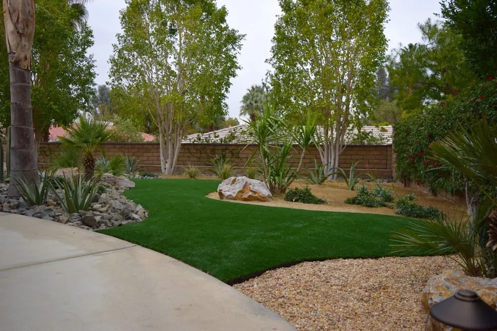 Professional yard maintenance in Rancho Mirage, CA by Cascio Landscape Construction