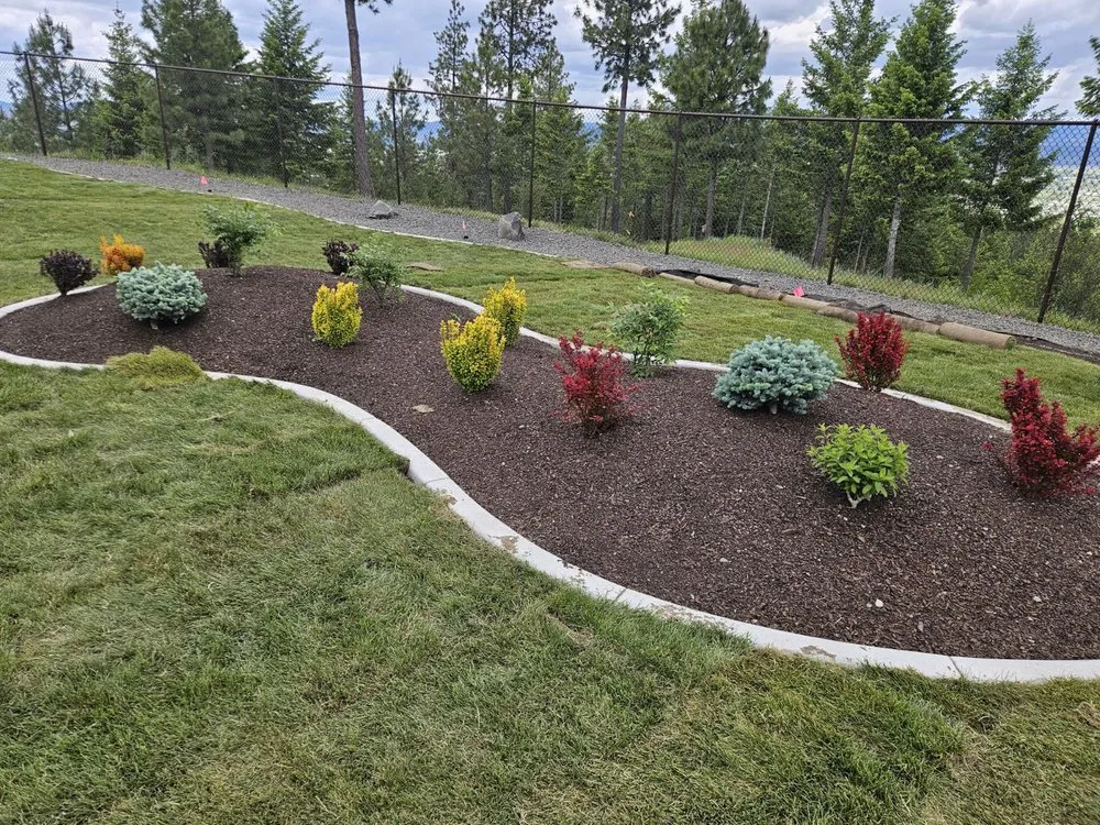 Reliable garden landscaping with custom design across Post Falls, ID - Casey's Lawn, Landscape and Design