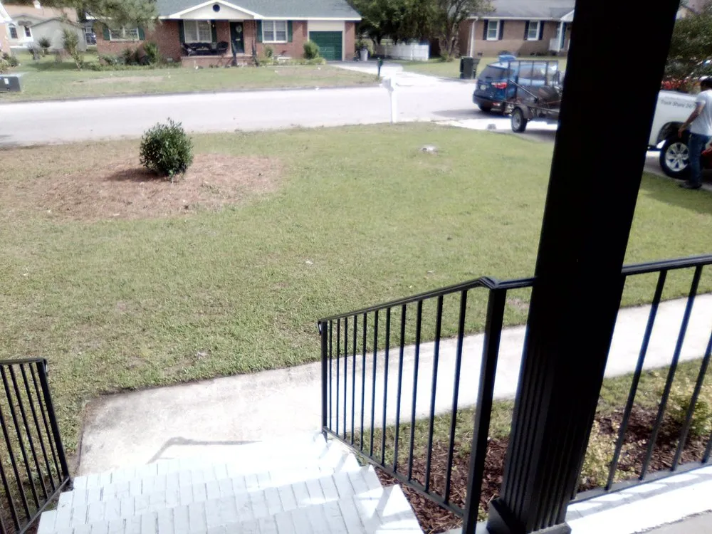 Professional garden landscaping with custom design across Wilson, NC - Cash Lawn Care