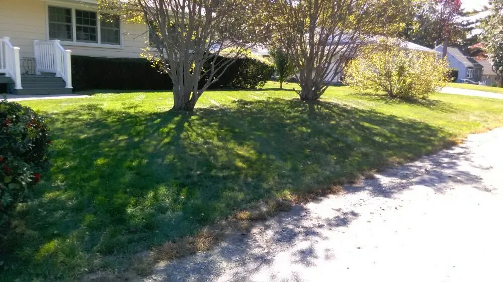 Professional landscape installation in Somersworth, NH by Cassell's Landscaping