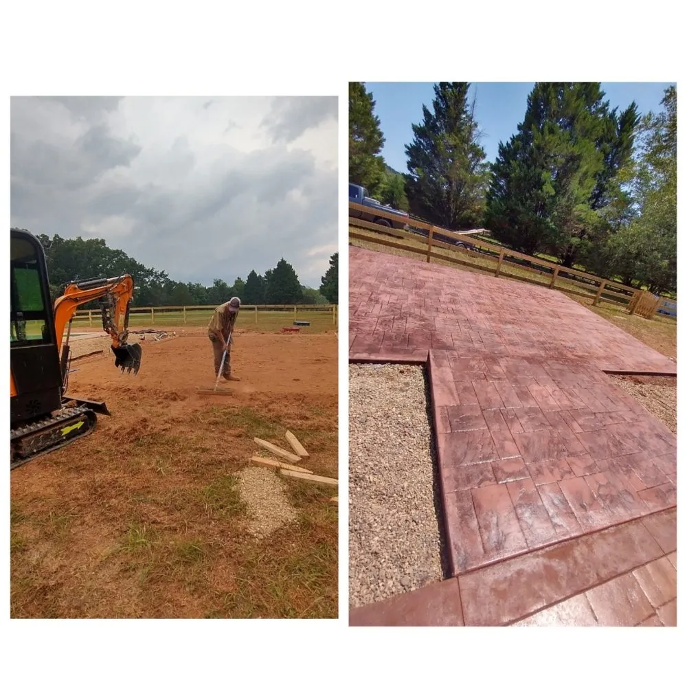 Custom yard cleanup service in Mount Crawford, VA - Castaneda Concrete & Landscaping