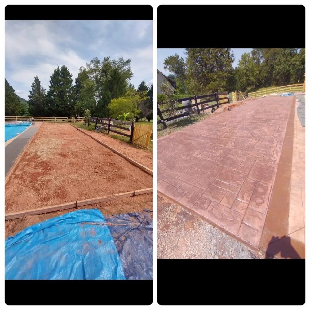 Custom landscape design for residential properties in Staunton, VA by Castaneda Landscaping & Concrete