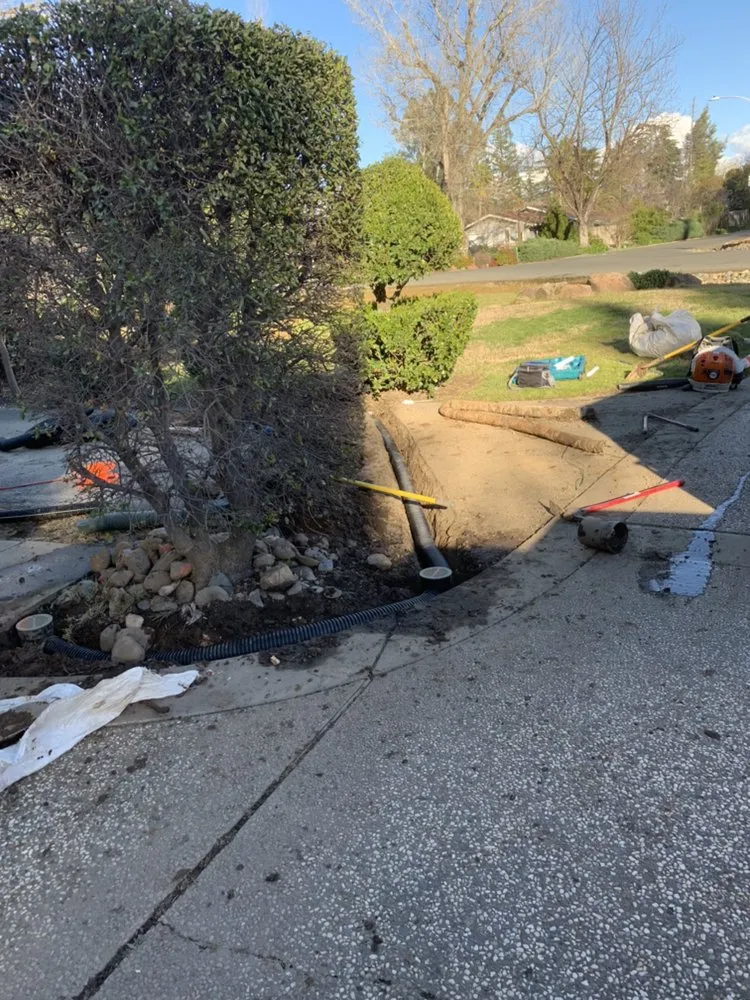 Local landscape installation with custom design in Citrus Heights, CA by Castellanos Landscape Pro