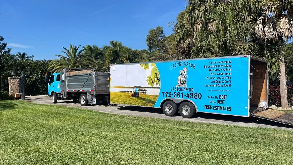 Professional landscape design in Stuart, FL by Castellanos Landscaping