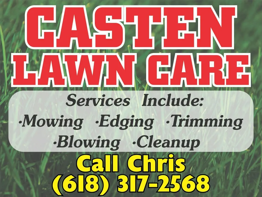 Local yard cleanup service in Sesser, IL by Casten Lawn Care
