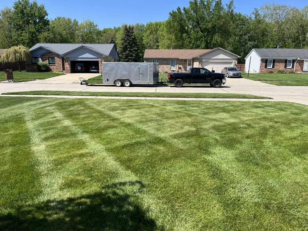 Custom landscape design for residential properties in Charter Township of Clinton, MI by Castillero Lawn And Landscaping