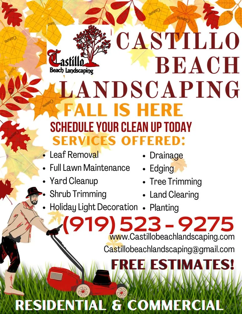 Reliable lawn mowing service for homes across Myrtle Beach, SC - Castillo Beach Land