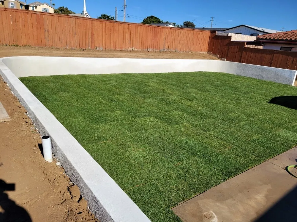 Professional landscaping services in Fallbrook, CA by Castillo Hardscape