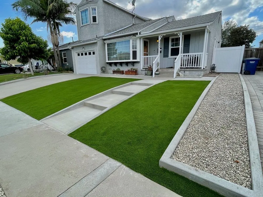 Custom landscape design for homes in Long Beach, CA by Castillo Landscaping