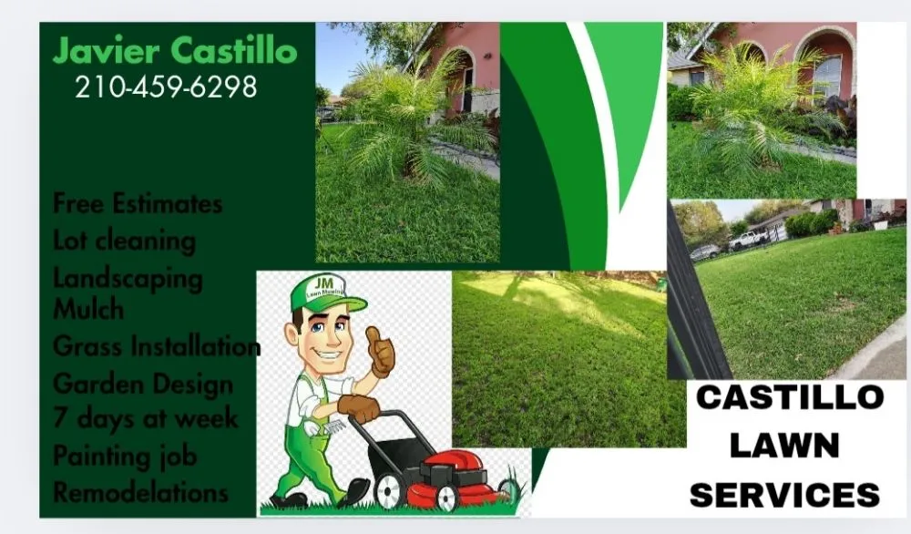 Affordable outdoor landscaping in San Antonio, TX by Castillo Lawn Services