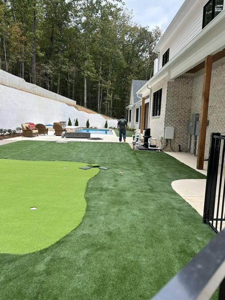 Reliable yard maintenance for residential properties in Vincent, AL by Castillo Overview Construction