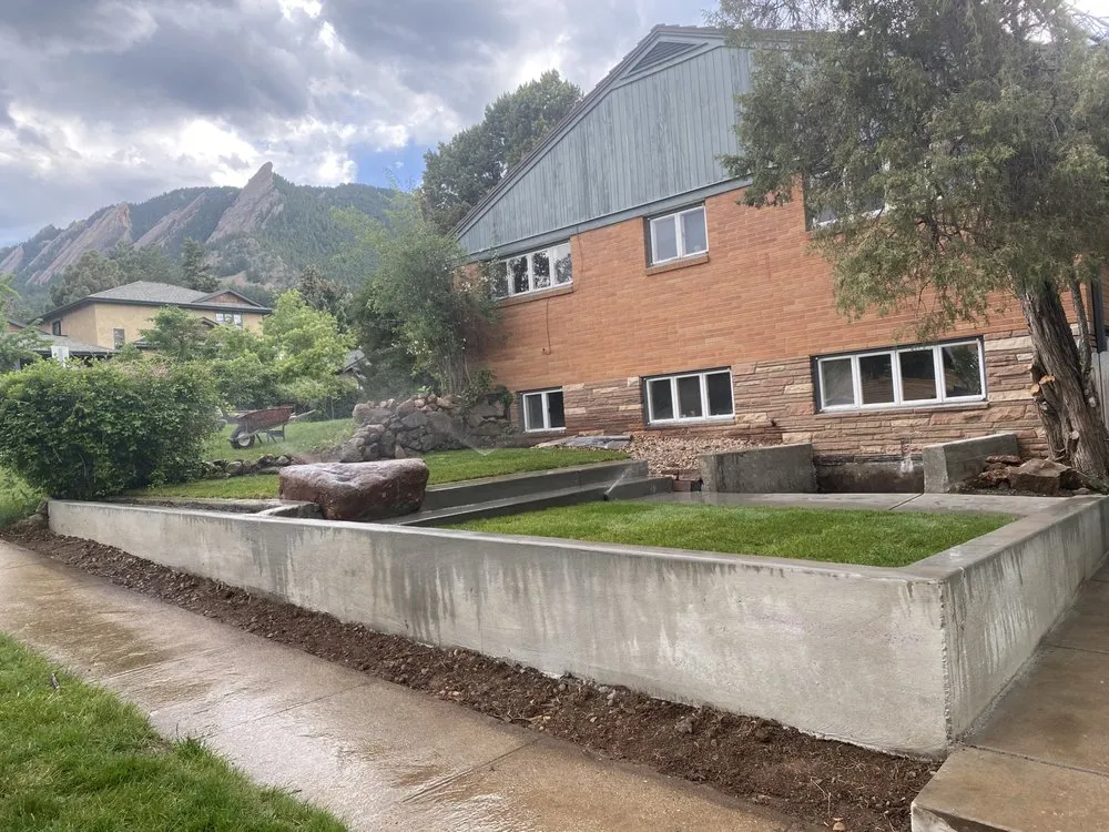 Custom landscape installation with custom design across Broomfield, CO - Castillo's Fencing And Landscaping