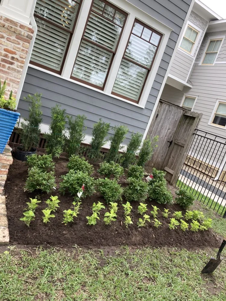 Expert garden landscaping in Rosharon, TX - Castle Exterior Design