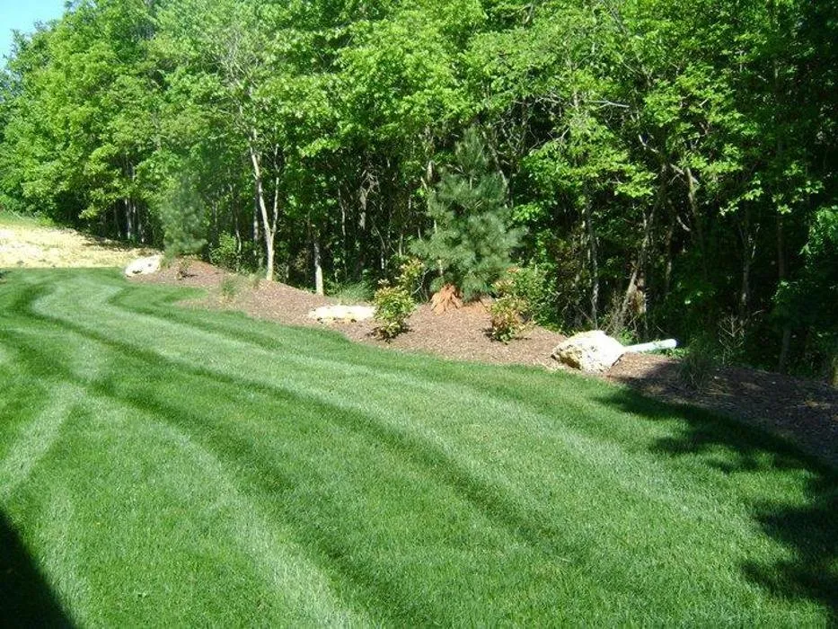 Custom landscape installation for homes in Sparta, MO by Castlerock Landscape