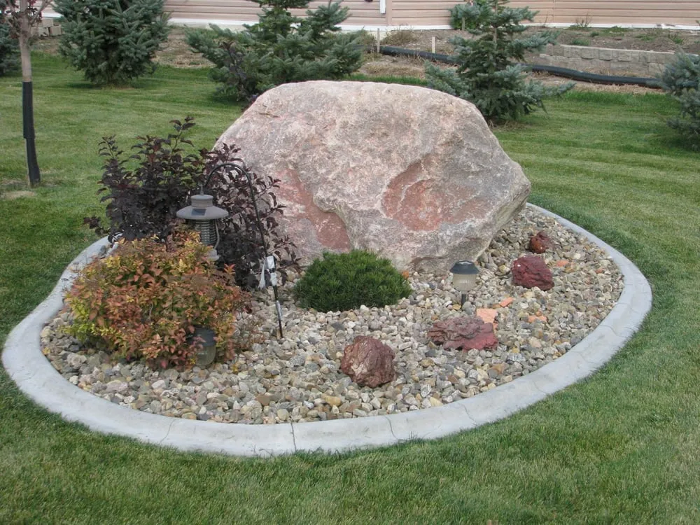 Top-rated landscape design in Bismarck, ND by Castles Landscaping and Curbing