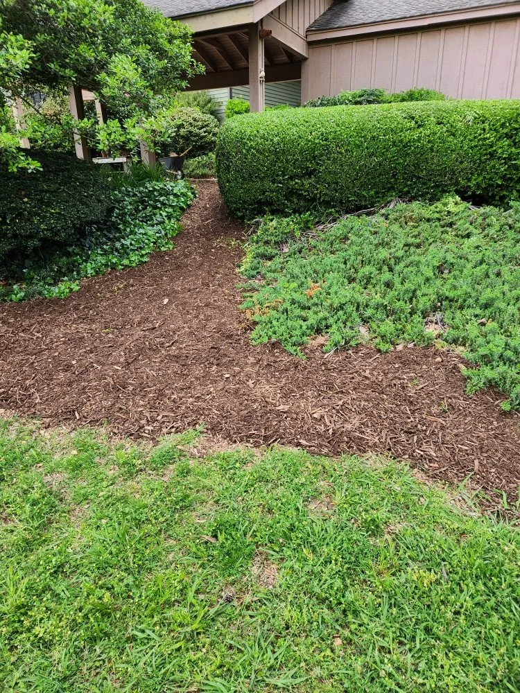 Affordable garden landscaping in York, SC by Castle's Lawn Care