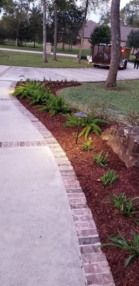 Top-rated landscaping services for beautiful yards in Cypress, TX by Castores Landscape