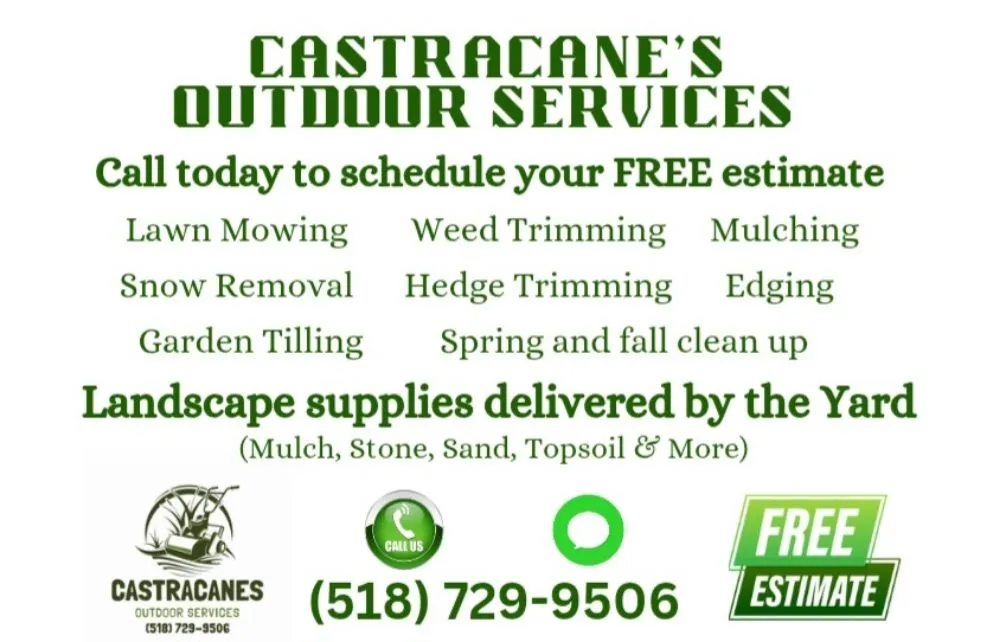 Expert landscape installation experts serving Cohoes, NY - Castracane's Small Engine Repair and Outdoor Services