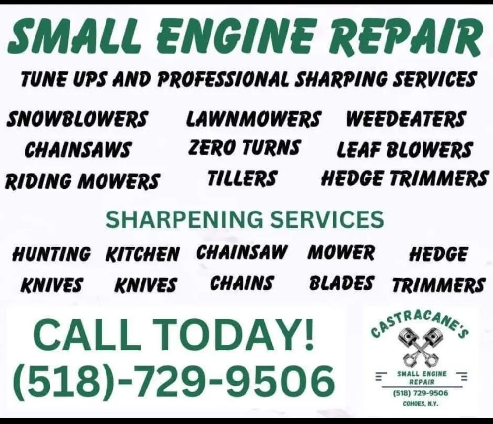 Expert landscape installation experts serving Cohoes, NY - Castracane's Small Engine Repair and Outdoor Services