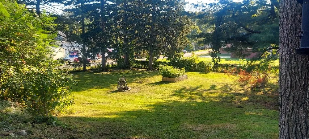 Custom landscape installation in Cohoes, NY by Castracane's Small Engine Repair and Outdoor Services