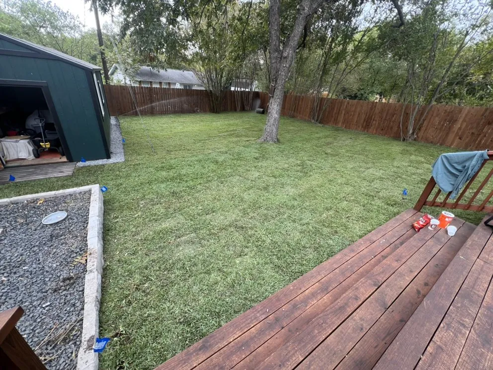 Affordable lawn mowing service in Pflugerville, TX by Castro Family Landscaping