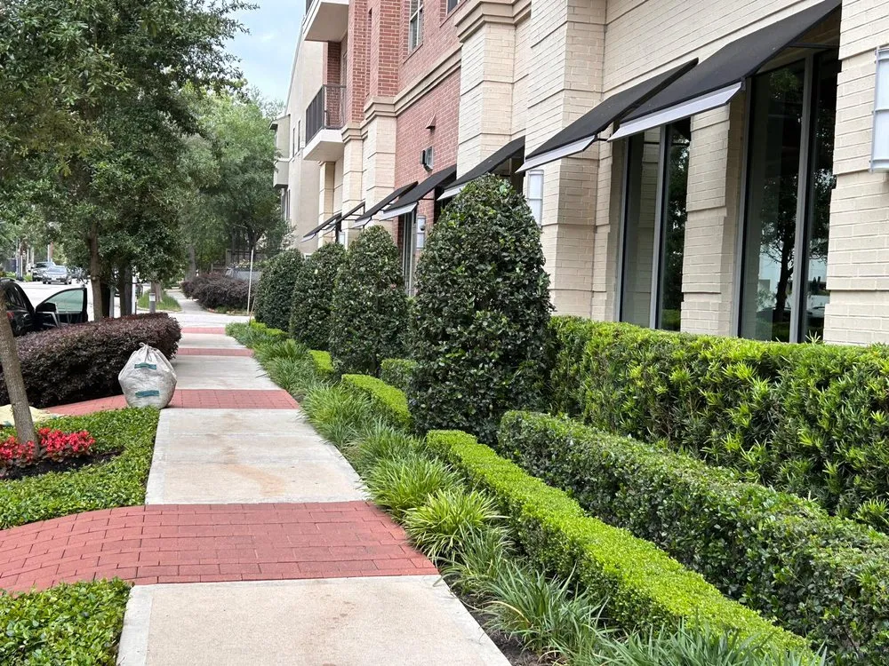 Affordable outdoor landscaping for residential properties in Houston, TX by Castro Landscape And Delivery Services