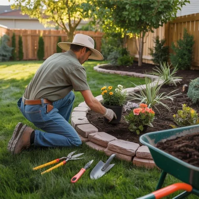 Professional yard maintenance in Bend, OR by Castro Landscaping