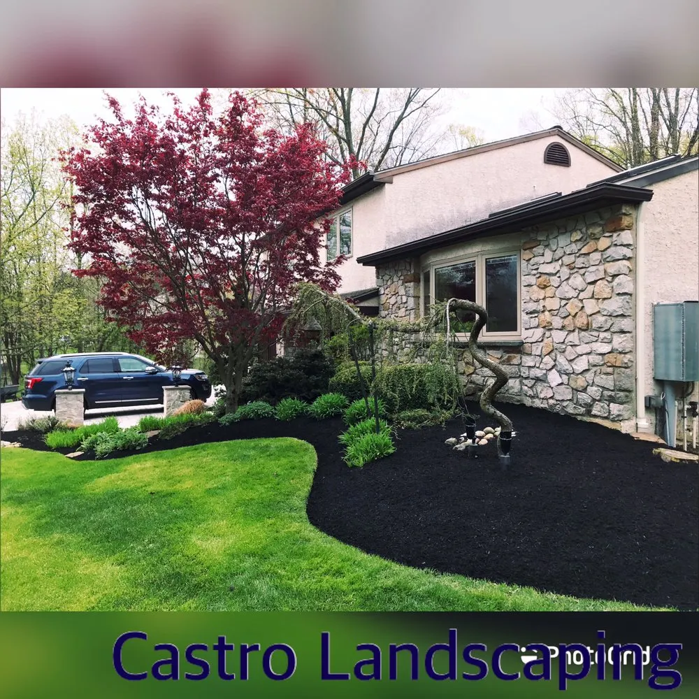 Local garden landscaping with custom design across Doylestown, PA - Castro Landscaping
